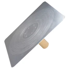 KRAFT TOOL SL522 Aluminum Plastering Hawk, 10" x 10