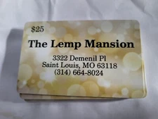 THE LEMP MANSION Restaurant B&B Air BnB Fried Chicken  St. Louis, MO Gift Card