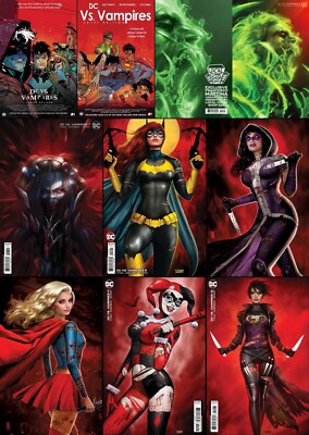   DC vs VAMPIRES 1-12 All SZERDY MATTINA Crypt Coffin Variants complete Set