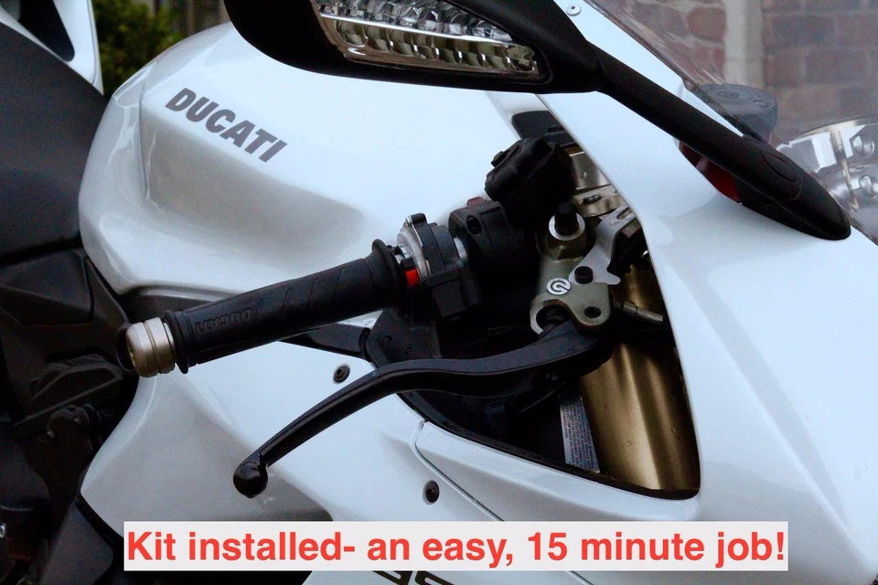 Throttle Spacer Kit 2012-22 Panigale/V4, Monster, XDiavel, Supersport & more!   - Image 3 of 4