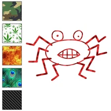 Drawing Spider Arachnid, Vinyl Decal Sticker, 40 Patterns & 3 Sizes, #6690