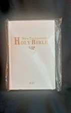 NEW TESTAMENT HOLY BIBLE KJV KING JAMES VERSION POCKET SIZE 3 × 4 1/2" HARDCOVER