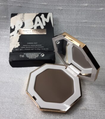 Fenty Beauty by Rihanna Cheeks Out Freestyle Cream Bronzer 01 Amber NEW IN BOX
