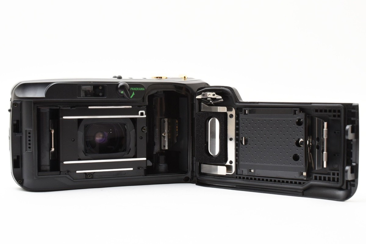 RARE Never used] Olympus μ Mju Zoom Deluxe Black 5 million aniv
