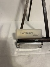 Toysmith Harmonica Item  8071 Translucent Harmonica Clear Case Vintage