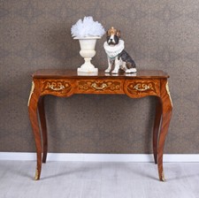 Table Console Baroque Console Bureau Femme Marqueterie Table Mur Bureau
