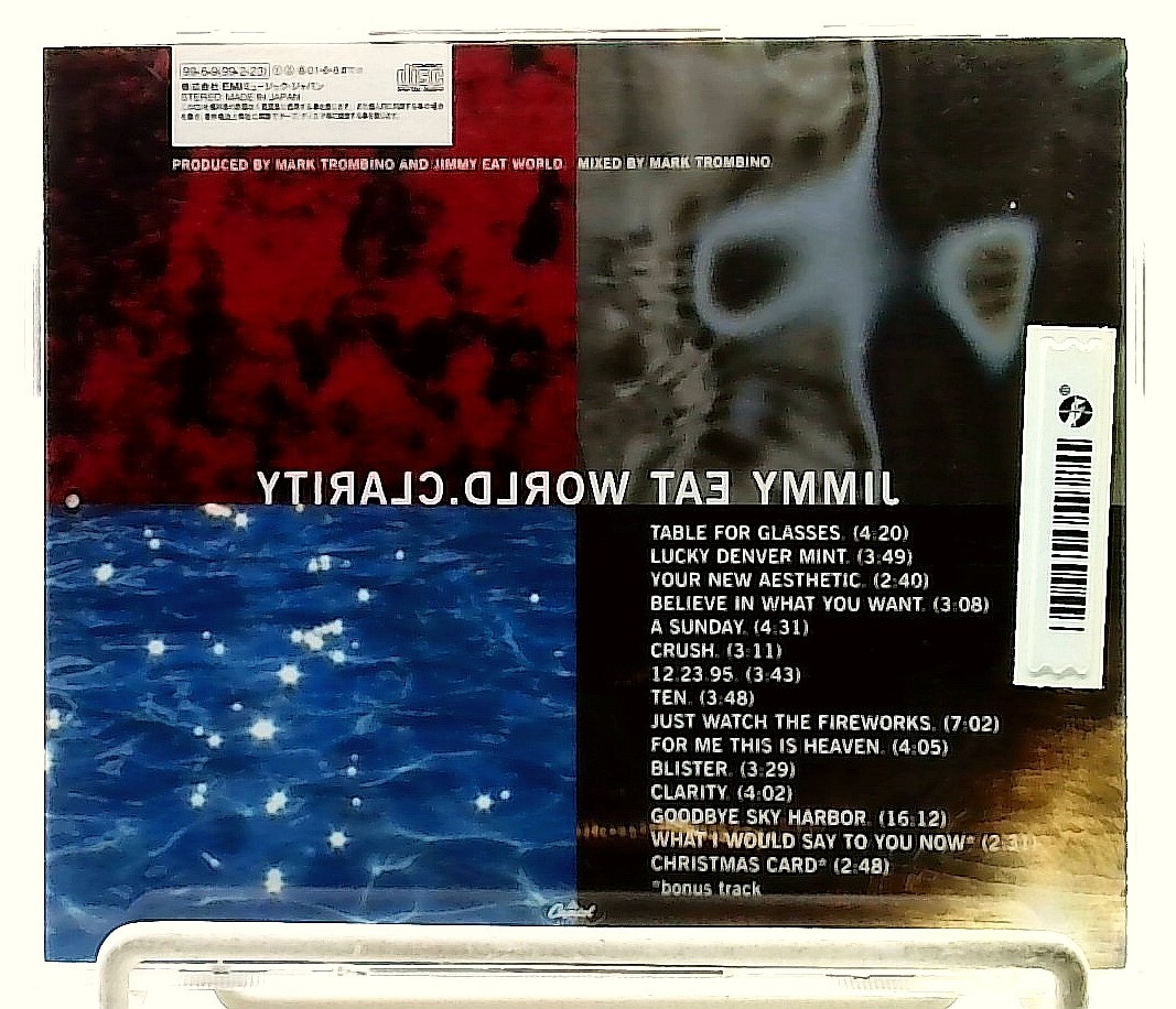 【LP】JIMMY EAT WORLD / CLARITY レコード Jimmy Eat World – Clarity – CD (Album, Stereo), 1999