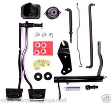 67-68 Camaro 68 Nova 4 Speed Stick Shift Clutch Brake Pedals Linkage 327 350