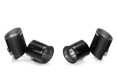 Akrapovic Carbon-Endrohre rechts-links je 2x85mm rund - BMW 1 M Coupe Bj. 10-12 - Bild 2 von 4