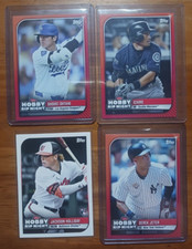 2024 Topps Hobby Rip Night Ohtani Jeter Ichiro RED + Jackson Holliday BASE MINT