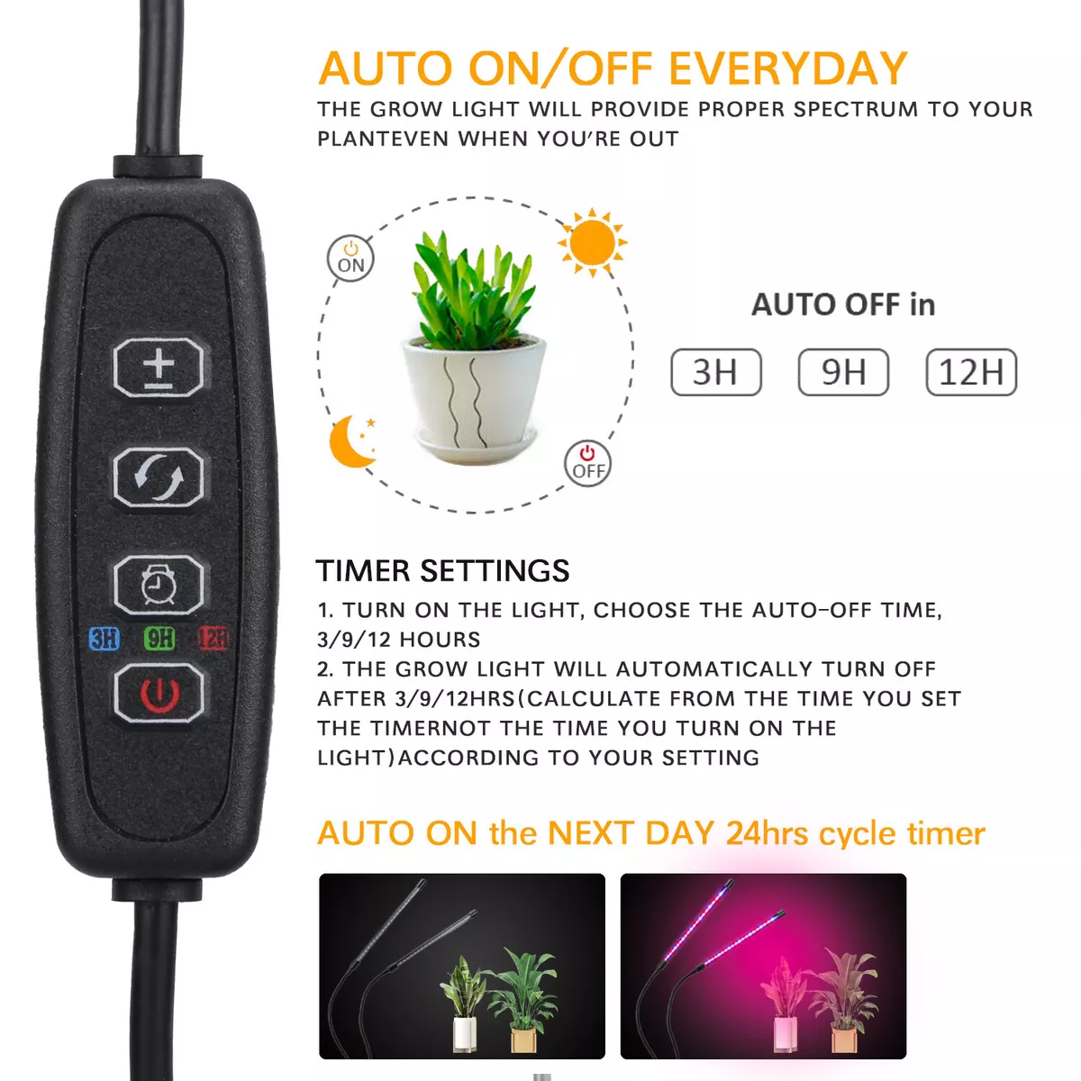 Dual head led grow light deals