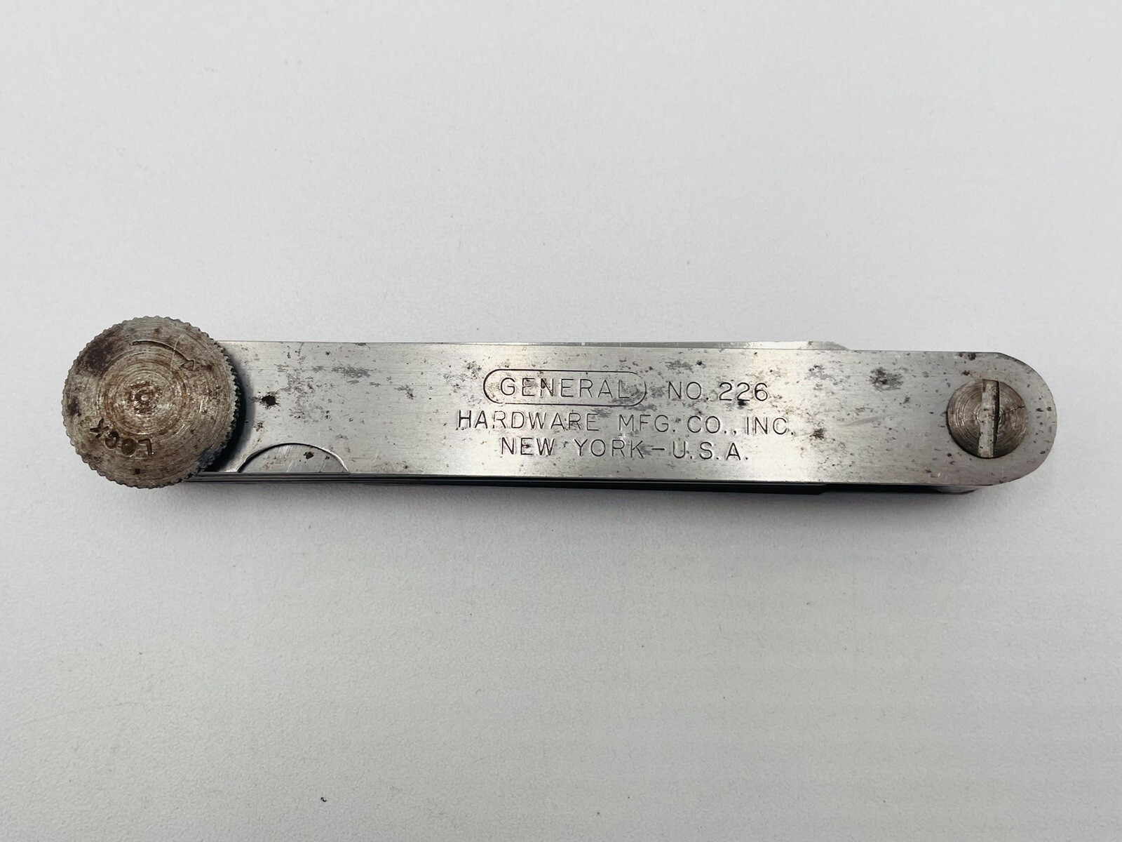 Vintage Craftsman 40811 Brass & Steel Feeler Thickness Gauges General