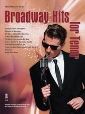 Broadway Hits for Tenor Music Minus One Book and CD NEW 000154003