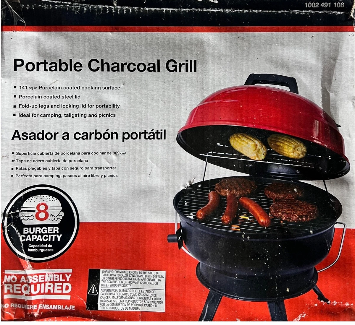 Coleman Red Charcoal Barbecues, Grills & Smokers for sale | eBay