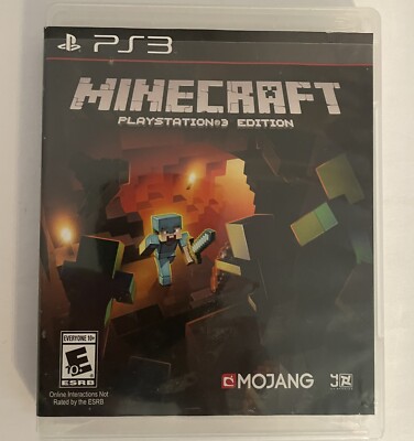 Minecraft (PlayStation 3, 2014) (No Instruction Book)