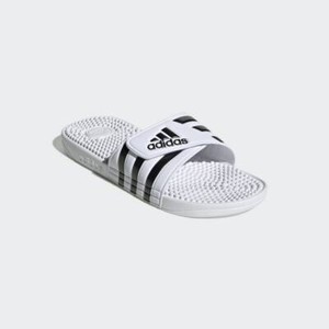 adidas adissage slides white