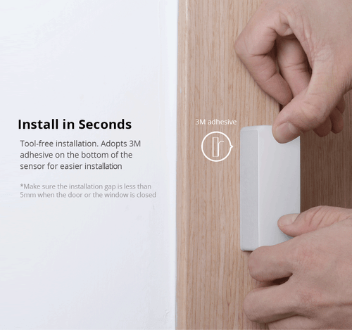 SONOFF DW2 WIFI Door Window Sensor Smart Home Switch APP Control Alarm Security - Picture 11 of 12