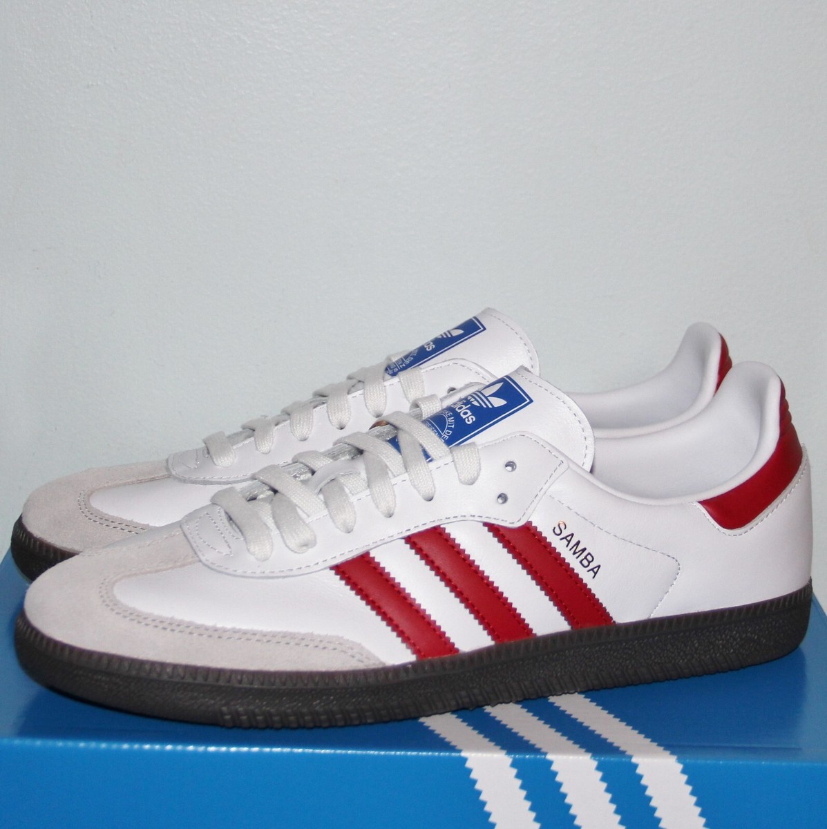 Adidas Originals Samba OG Shoes Men 10.5 11 11.5 IG1025 White