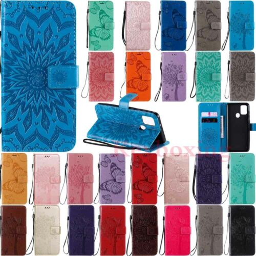For Samsung A20 A21s A10e A30s A50 A70 Magnetic Flip Leather Wallet Case Cover - Picture 1 of 40