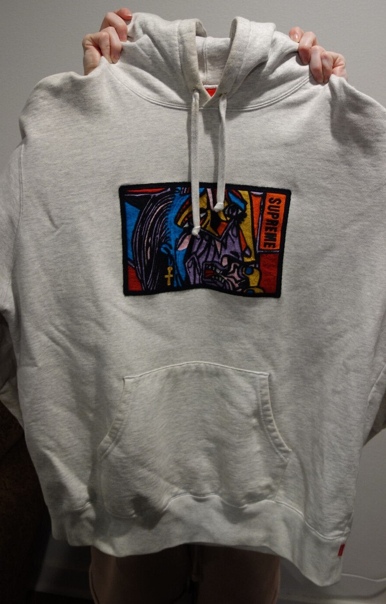 スウェットChainstitch Hooded Sweatshirt ピカソ 泣く女  L