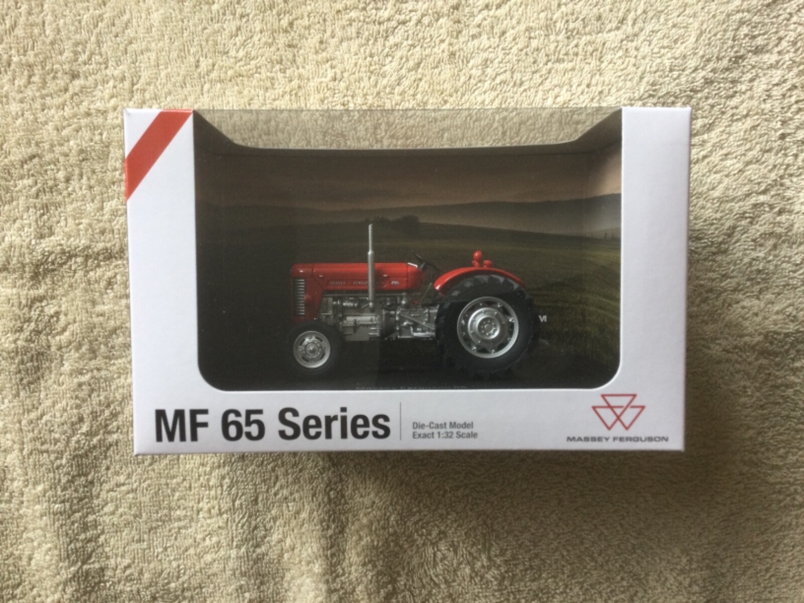 Universal Hobbies Toy Massey Ferguson 65-EU Version- Flint Grey
