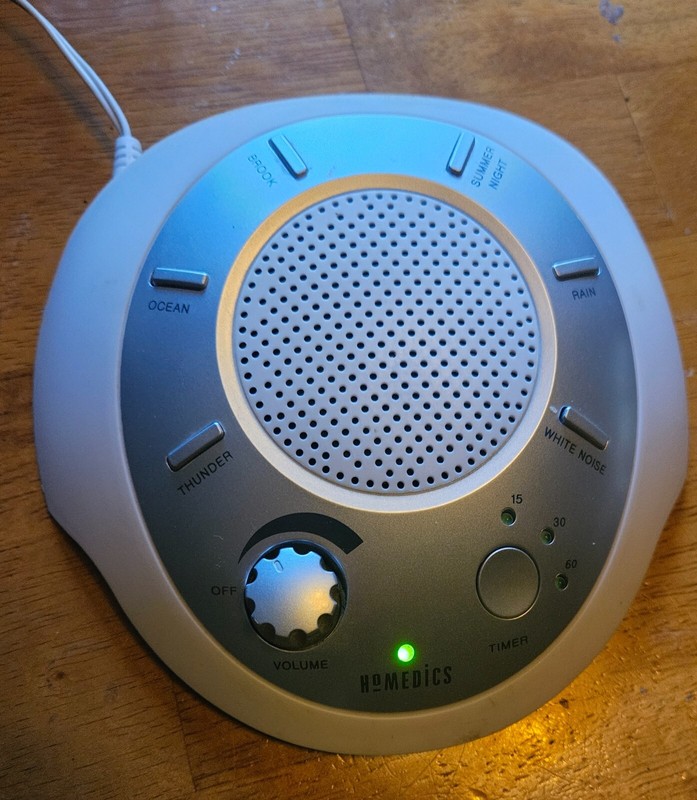 HoMedics SS-2000A Portable White Noise Machine - 100% working...CLEAN