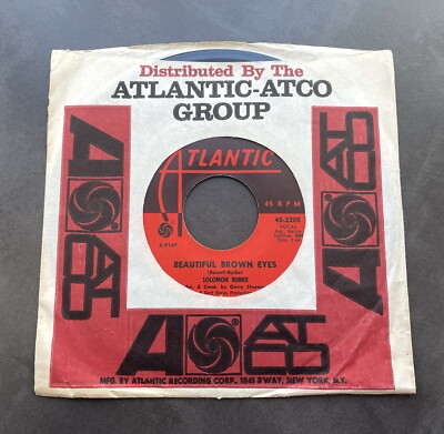 7'' Solomon Burke - Beautiful Brown Eyes/ You're Good For Me - US Atlantic