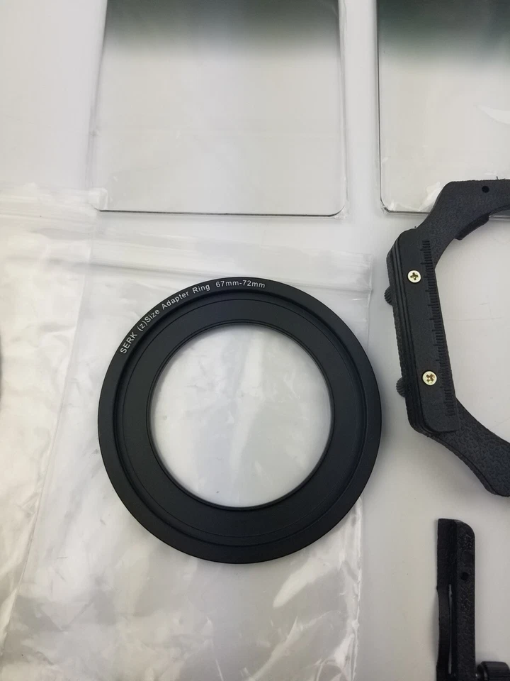 Serk 67-72mm and 77-82mm Filter Ring Adapter Plus Holder for Z with 3 Glass Bund - Image 4 of 4