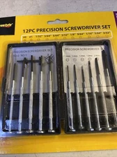 12PC Precision Screwdriver Set Eyeglass Watch Jewelry Repair Cell Micro Small