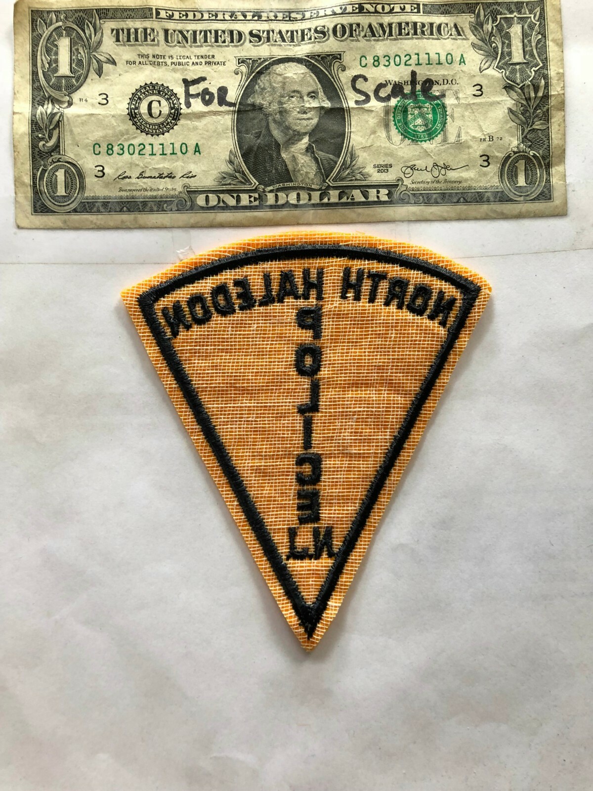 North Haledon New Jersey Police Patch unsewn Great Shape eBay