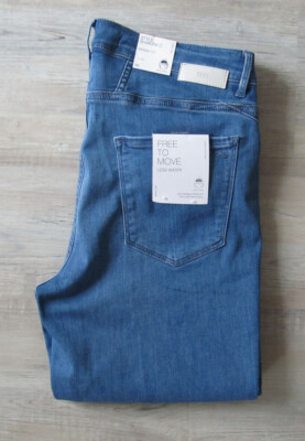 BRAX SHAKIRA C FREE MOVE SKINNY CAPRI JEANS HOSE Gr. 36 L blau 27 *NEU* 89,95 
