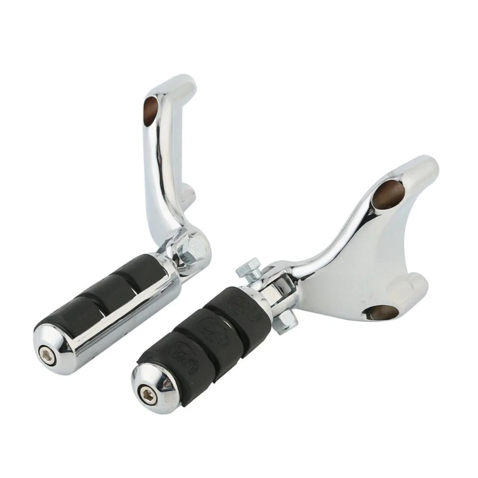 Soporte estribo pasajero motocicleta para Harley XL Sportster 883 1200 2004-2013 Foto 3 de 3