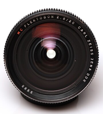 Carl Zeiss Jena MC FLEKTOGON 20 mm 2.8 M42 MINT 1098 | eBay