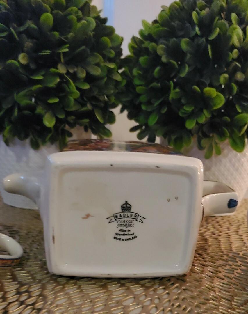 James Sadler Classic Stories, Alice In Wonderland Teapot And James Sadler Classic Stories, Alice In Wonderland Teapot And