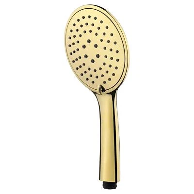 TYCNER Plastic Shower Head Gold Multifunction Handle Replacement