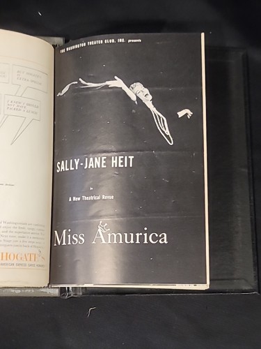 1963 Theater Spielzettel Sammlung in 3" Mappe spielt 1960er Werbung Carol Channing - Bild 19 von 24