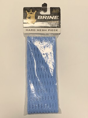 #ad #ad Brine Lacrosse Hard Mesh Restringing Piece Carolina Blue $7.99