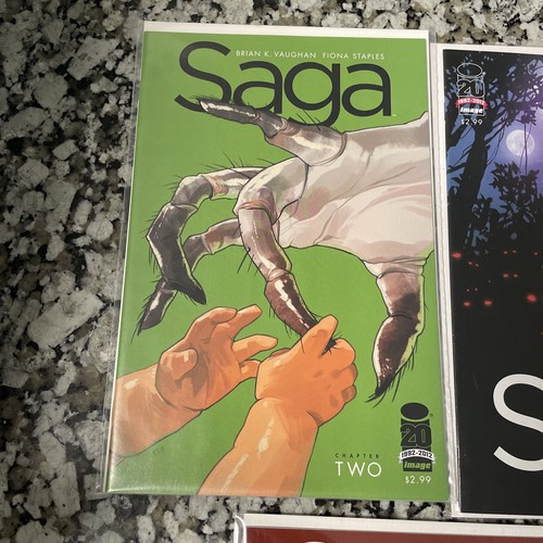 Saga Lot #2,3,4,5,55 Image Comics Comics Vaughan Staples 1st App, Death - Picture 2 of 6