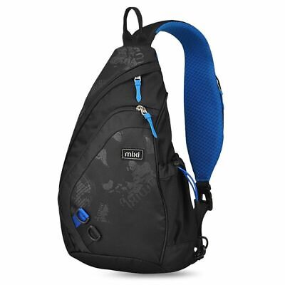 Fashion Backpack For Men One Shoulder Chest Bag Male College Bags | eBay