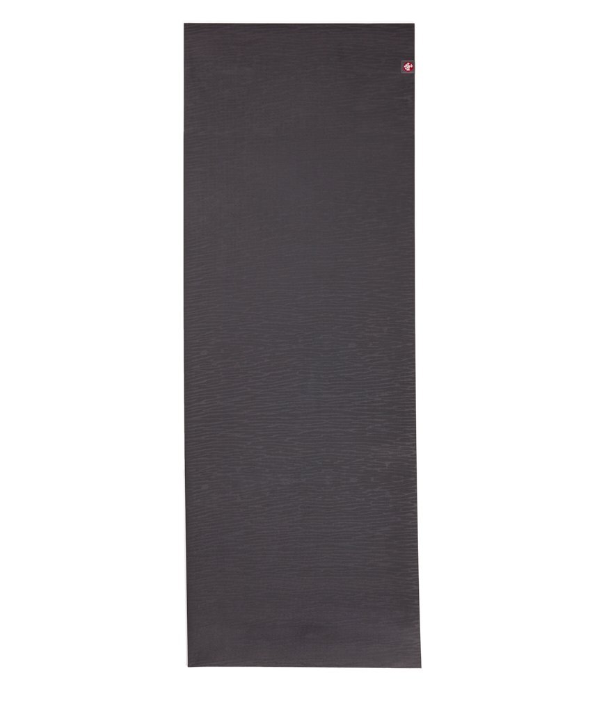 Manduka - Estera de Yoga eKO Lite, Agarre Antideslizante, Gris Carbón, 71" x 24" x 4mm de Grosor