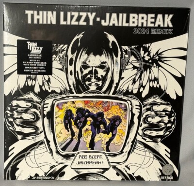 THIN LIZZY★Jailbreak UK Vertigo オリジナル LP THIN LIZZY Jailbreak 2024 Remix (GREY Vinyl VERTIGO, 2024) NEW