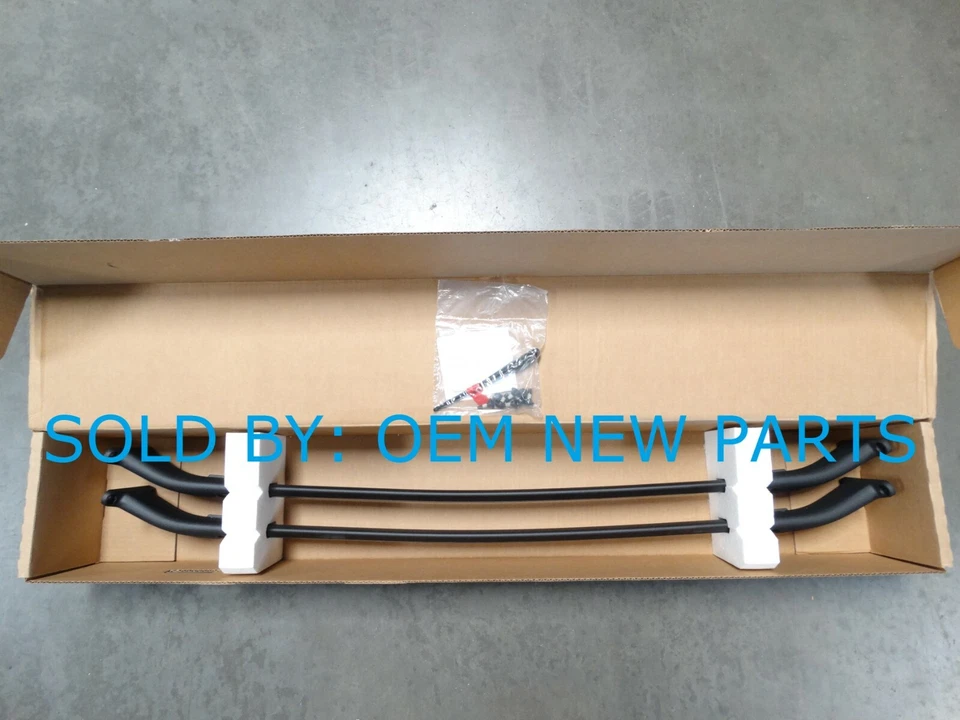 GM Black Roof Rail Cross Bars 2015-2020 Tahoe Suburban Yukon XL Escalade ESV OEM Foto 4 de 4