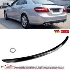 Glänz Schwarz Heckspoiler für Mercedes W212 E63 Sedan E350 E400 09-16 Heckflügel