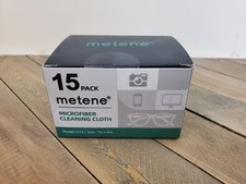 Microfiber Cleaning Cloths - 15 Pack - Individual Vinyl Pouch - Brand New 