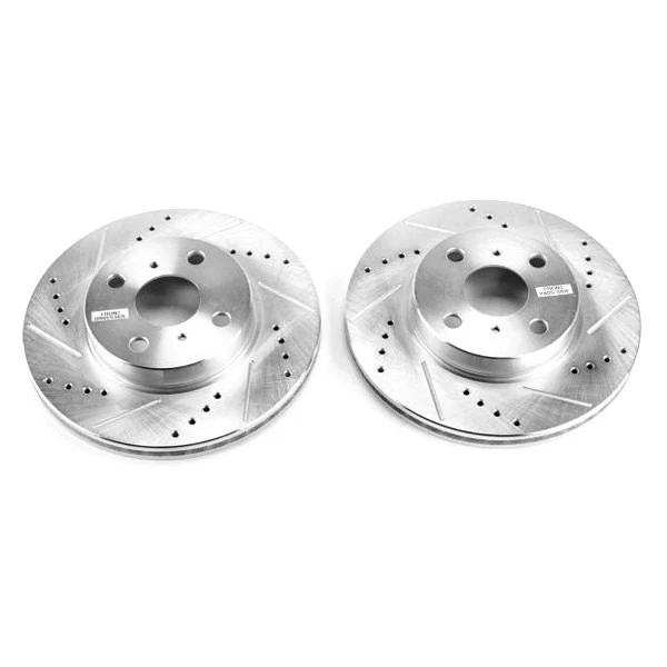 PowerStop JBR1541XPR Brake Rotors For Scion iQ 2012-2015 Front Foto 2 de 4