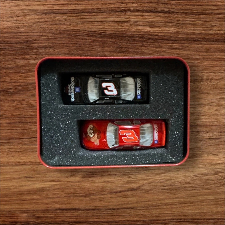 Lot of 7 Dale Earnhardt Sr & Jr 1/64 Diecast Tin Sets - Image 3 of 4