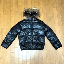 Size M DUVETICA Nylon puffer Jacket men Black