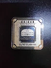 geiger silver lot of 2 (20 gram) loose in plastic flip