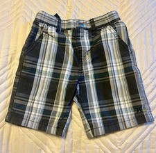 Hurley Boys Toddler Black Pockets Adjustable Waist Shorts Size 4T
