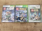 Lot of 3 LEGO Xbox 360 Games Star Wars Complete Saga/Batman 2/Star Wars III